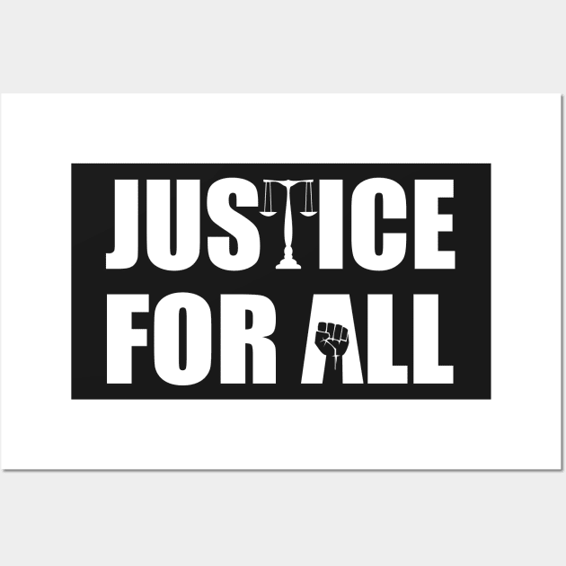 Justice for All Wall Art by denip